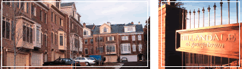Hillandale - Garage Townhomes in gated community at Reservoir Road and 39th Streets - N.W. Washington, D.C.